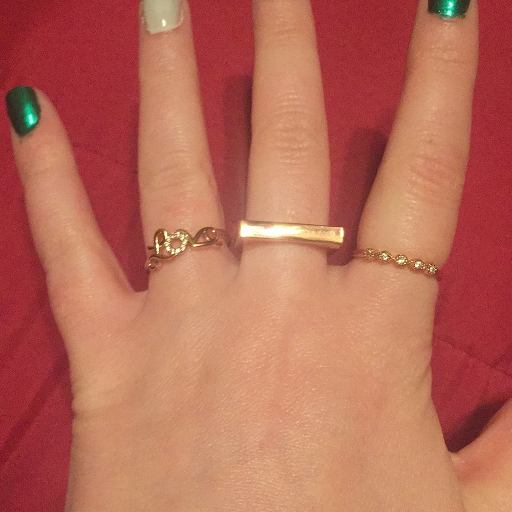 COPY - Rose gold rings